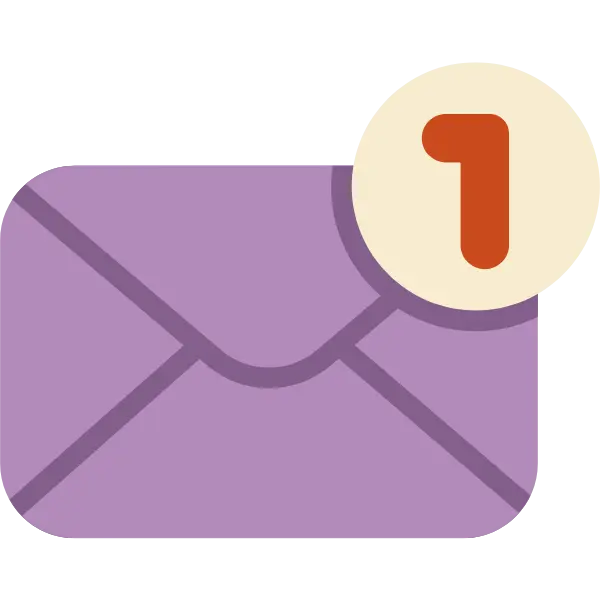 Icono de mail para la sección de contacto Rayuela